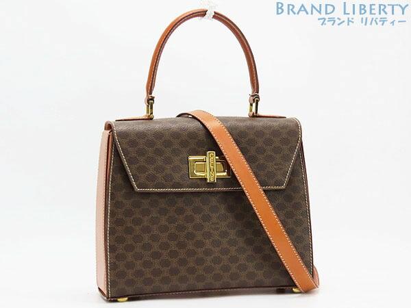 かつ　セリーヌ　マカダム　ターンロック　ハンドバッグ CELINE マカダム柄ターンロック2Wayバッグ | Hedy