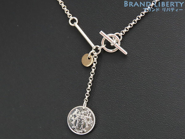 楽天市場】HERMES エルメス エクスリブリス PM ネックレス 1P