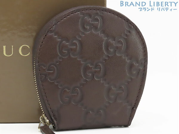 美品✨GUCCI グッチシマ ラウンドジップ コインケース ダークブラウン 楽天市場】【未使用品】【財布】GUCCI グッチ グッチシマ