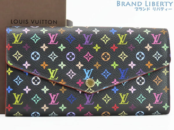 楽天市場】【新品同様】ルイヴィトン LOUIS VUITTON モノグラムマルチカラー ジッピーウォレット ラウンドファスナー長財布 ノワール  グルナード M60243 【中古】 : Brand Liberty