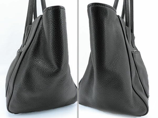 プラダ PRADA ヴィッテロ ブラック フェニックス ハンドバッグ VITELLO