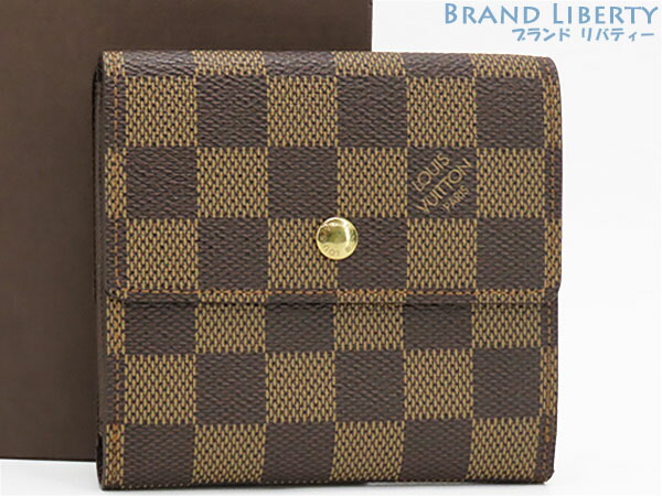 ルイ・ヴィトン ダミエ柄長財布 楽天市場】【財布】LOUIS VUITTON ルイ ヴィトン ダミエ ポルトモネ