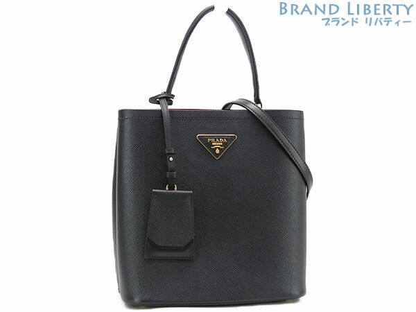 楽天市場】【新品同様】プラダ【PRADA】 レザー トップハンドルバッグ