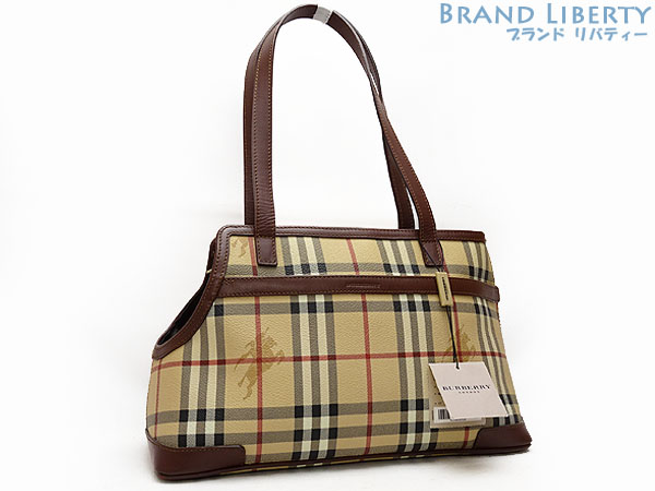 burberry large bridle house check tote bag