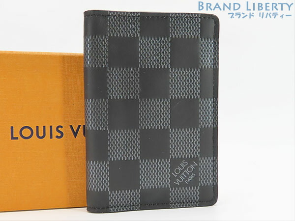 新型 美品✨ルイヴィトン 名刺入れ ダミエアンフィニ オーガナイザードゥポッシュ 楽天市場】LOUIS VUITTON ルイ ヴィトン ダミエアンフィニ