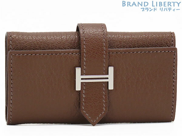 楽天市場】エルメス HERMES ベアン キーケース 4連 エトゥープ