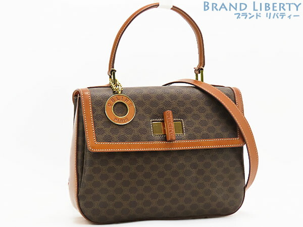 美品✨ セリーヌ マカダム ターンロック ショルダーバッグ ヴィンテージ 21751_1.jpg