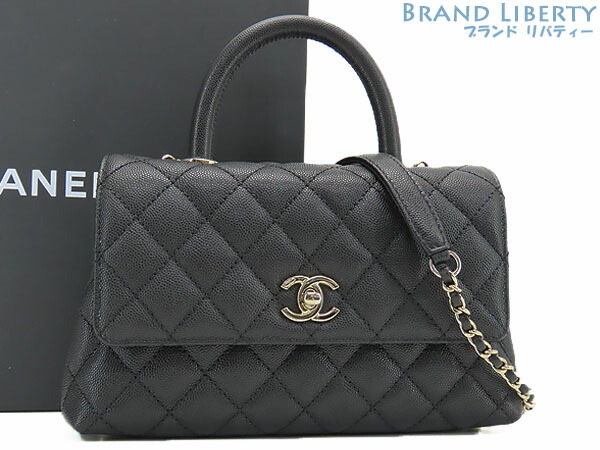CHANEL♡シャネル♡ハンドバッグ 限定デザイン＊ロゴ埋め尽くし！】シャネル ココハンドル 24cm