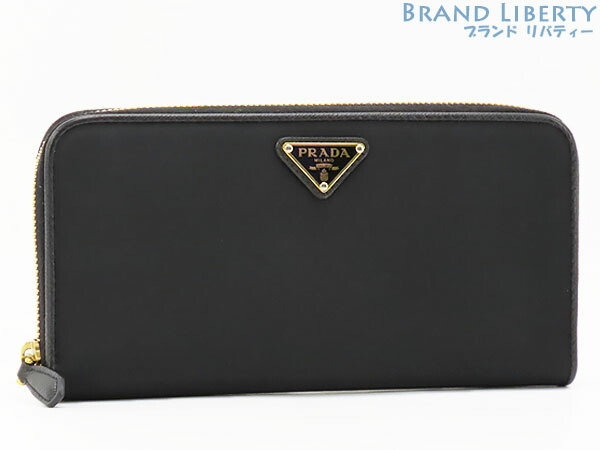 使用感少！プラダ　PRADA　テスートナイロン ラウンドジップ　ロングウォレット 使用感少！プラダ PRADA テスートナイロン ラウンドジップ
