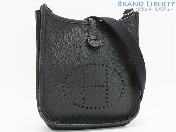 【新品同様】エルメス　HERMES　エブリン TPM アマゾン　斜め掛けショルダーバッグ　メッセンジャーバッグ　ポシェット　ショルダーポーチ　ブラック　ヴォーエプソン　A刻　【中古】｜Brand Liberty 247,995円