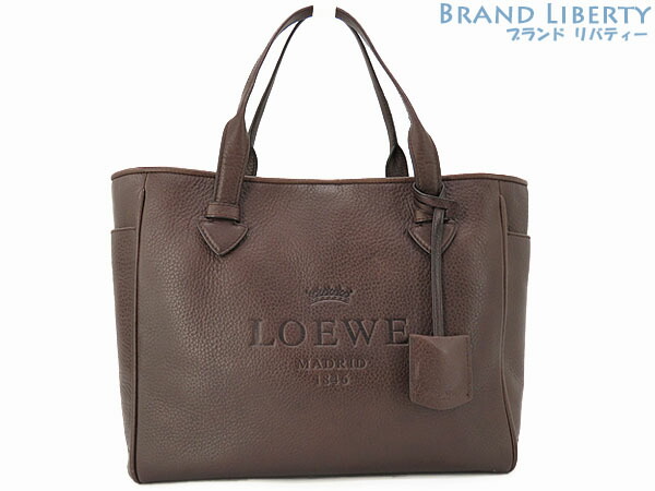LOEWE ロエベ ヘリテージ トートバッグ レザー　本革 ブラウン レディース 楽天市場】ロエベ ヘリテージトート トートバッグ レザー