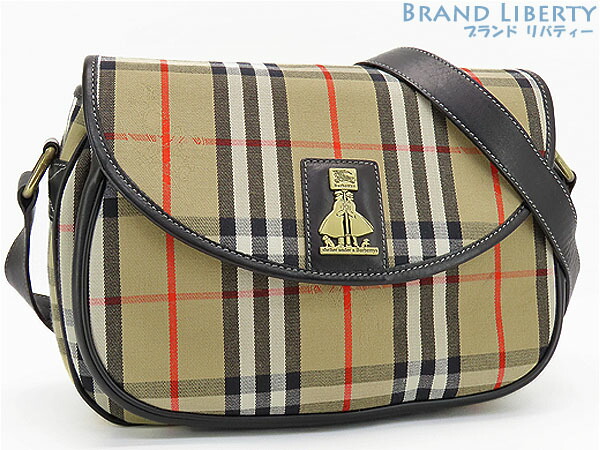 【Luiz】BURBERRY (バーバリー)シールドメッセンジャーバッグ バーバリー(BURBERRY)バーバリー ラージ シールド