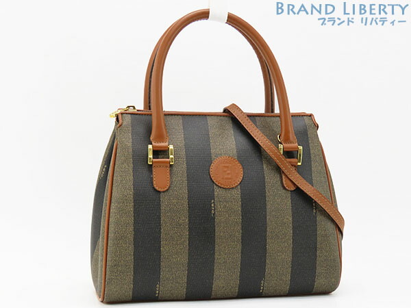 楽天市場】［PR］【美品】FENDI フェンディ ペカン ケリー型 2WAY