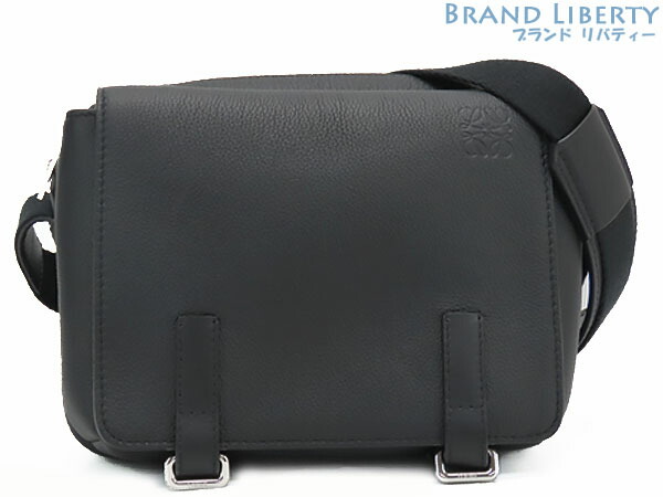 希少　LOEWE アナグラム　メッセンジャーバッグ　A4収納可　黒 楽天市場】【バッグ】LOEWE ロエベ アナグラム ミリタリー