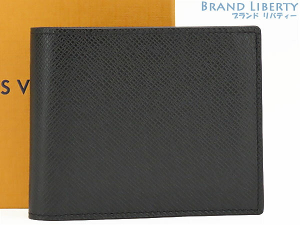 【新品負けず劣らず】ルイヴィトン LOUIS VUITTON タイ王国ガ ポルトフォイユ マルコ NM 二つ折り紙入れ パウダーコンパクト紙入れ ノワール 黒いこと M30865 【中古】