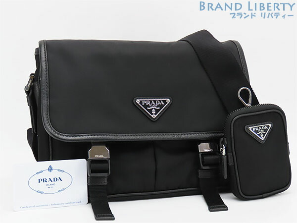 PRADA プラダ　ブラック メッセンジャーバッグ 楽天市場】【未使用品】プラダ 【PRADA】コミックプリント