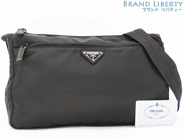 プラダ ショルダーバッグ 1BC421 RV44 F0002 D1M ナイロン PRADA 【お取り寄せ】 プラダ ショルダーバッグ 【ヴェラ：VELA