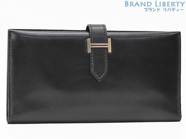 ★HERMES 二つ折り 長財布 ベアン クラシック ボックスカーフ レザー 楽天市場】【全品10%OFFクーポン】 エルメス ベアン クラシック