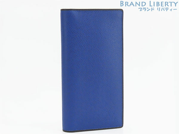 新型【極美品】ルイヴィトン　ポルトフォイユブラザ　タイガ　長財布　コバルト LOUIS VUITTON - 新型【超極美品】ルイヴィトン ポルトフォイユ