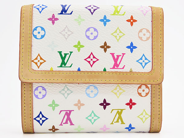 ルイヴィトン LOUIS VUITTON コンパクト財布 モノグラムマルチカラー W