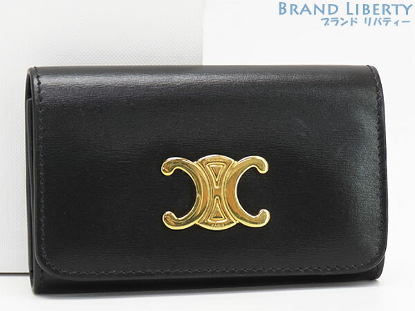 楽天市場】CELINE セリーヌ キーリング TRIOMPHE PON PON トリオンフ