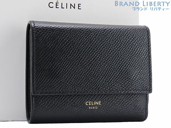 限​定​販​売​】 セリーヌ CELINE スモール トリフォールドウォレット