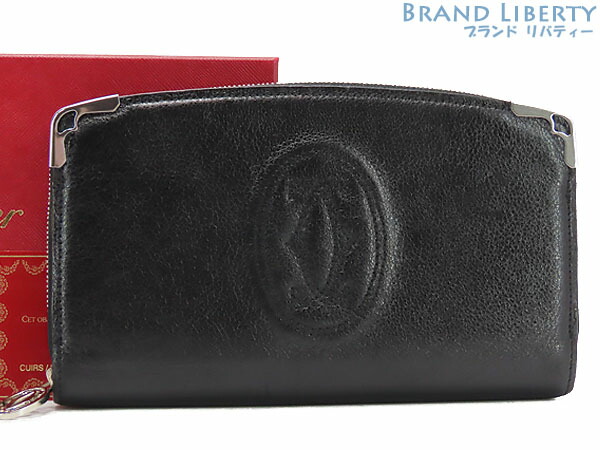 楽天市場】【財布】Cartier カルティエ マルチェロ 2つ折 長財布 2C