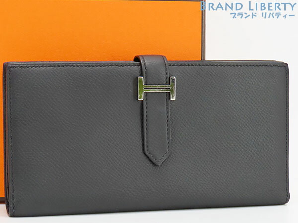 楽天市場】HERMES エルメス ロングウォレット ベアンスフレ ソー