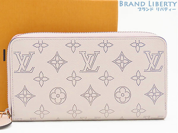 【未使用】ルイヴィトン　LOUIS VUITTON　マヒナ　ジッピーウォレット　ラウンドファスナー長財布　ブリューム パープルグレー　M68670　【中古】