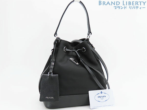楽天市場】【バッグ】PRADA プラダ ナイロン 巾着バッグ 2WAY