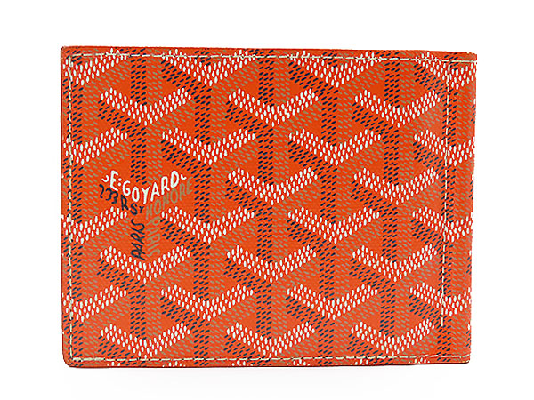 ゴヤール パスケース カードケース オレンジ GOYARD 代引き人気 4800円