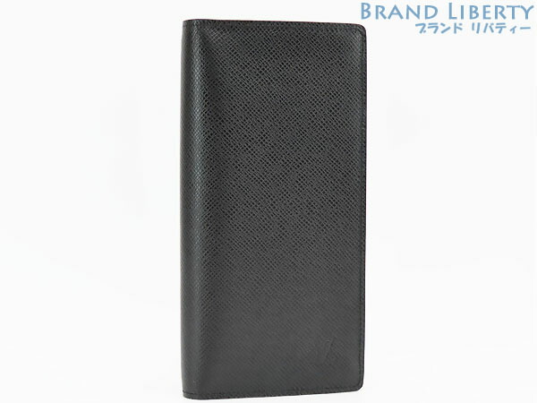 ルイヴィトン　タイガ　ポルトフォイユブラザ　札入れ　美品　黒 LOUIS VUITTON ルイヴィトン タイガ ポルトフォイユ ブラザ 長財布