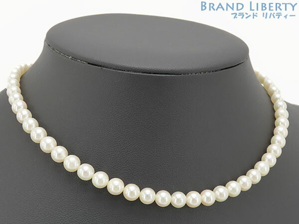 楽天市場】MIKIMOTO ミキモト パール ネックレス あこや真珠5〜7.4ミリ