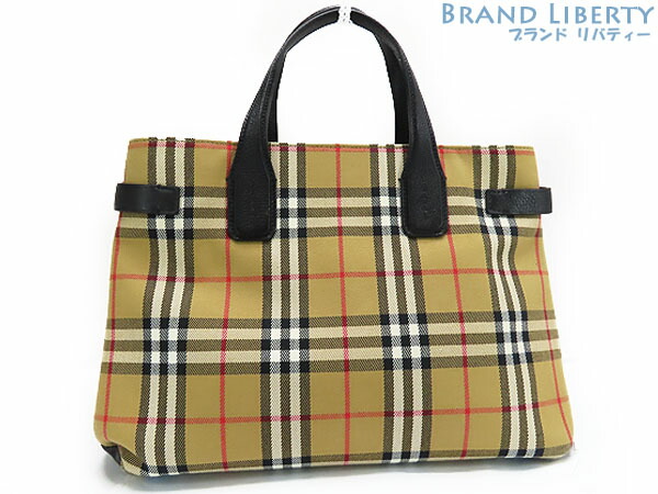 楽天市場】【美品】バーバリー BURBERRY ミディアム バナー