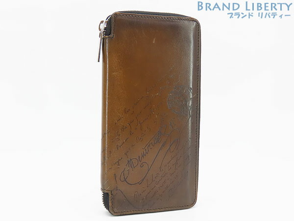 楽天市場】【美品】 ベルルッティ 長財布 イタウバ ロングジップ