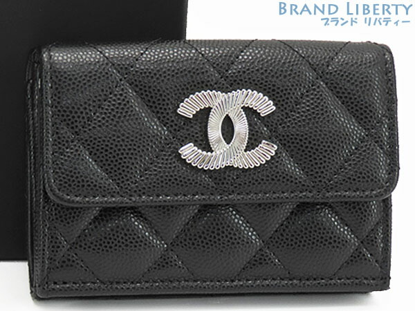 楽天市場】【レア美品】シャネル CHANEL ココマーク キャビアスキン