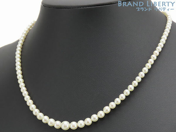 楽天市場】【超美品】ミキモト MIKIMOTO パール ネックレス 57珠 