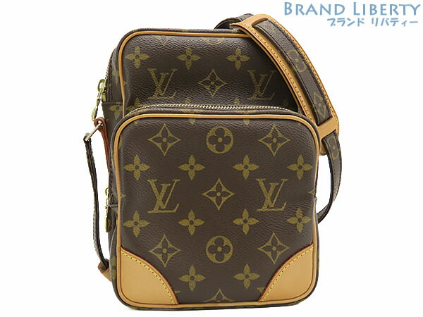 【超美品】ルイヴィトン LOUIS VUITTON モノグラム アマゾン 斜め掛けショルダーバッグ ポーチ ポシェット ダークブラウン M45236 【中古】