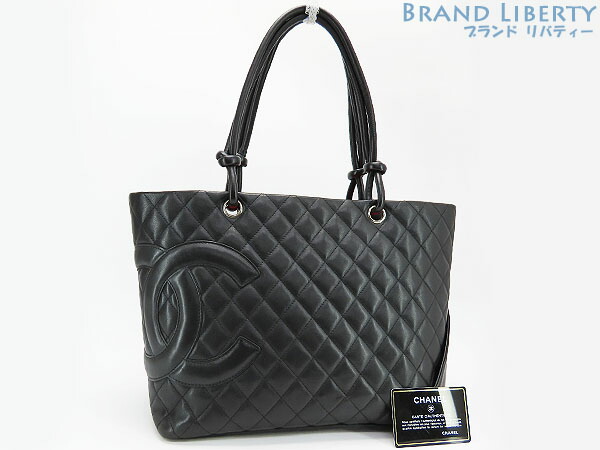 楽天市場】【美品】シャネル CHANEL カンボンライン ラージ トート