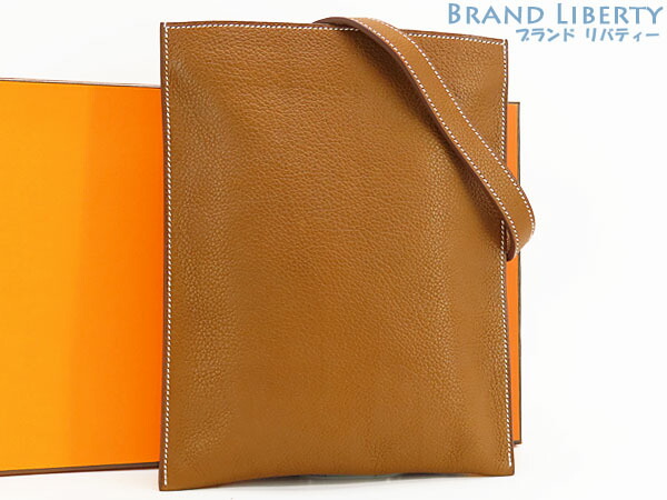 【美品】エルメス HERMES ポッシャン プリュス シェーヌダンクル 上半身御徒面子 バムバッグ 胴締め御徒面子 ショルダーバッグ 飛脚屋御徒面子 フォーブ 赤銅色 バレニアフォーブル B刻 【中古】 ショルダーバッグ・メッセンジャーバッグ-バッグ-バッグ・小物・ブランド雑貨