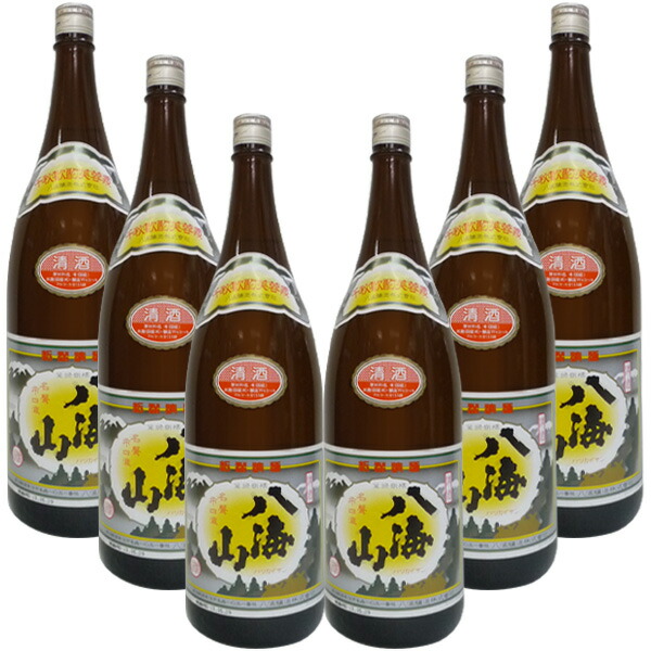 100％の保証 八海山 普通酒 1800ml ６本セット≪包装のし不可