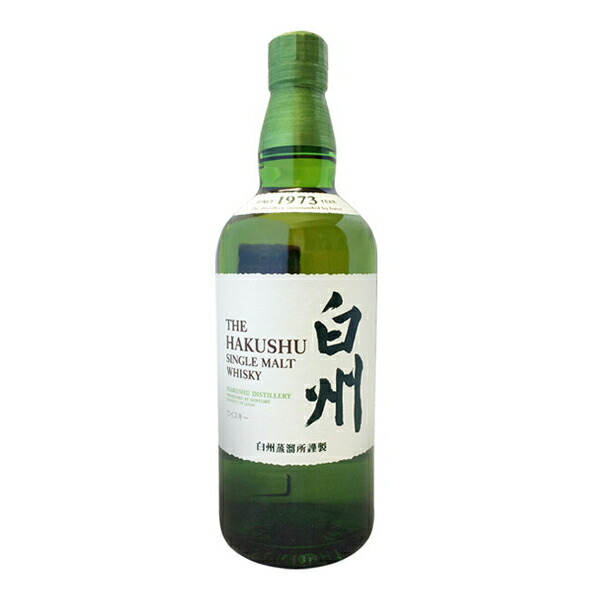 サントリー ピュアモルトウイスキー 白州蒸留所43度 700ml 箱入り 未開栓 楽天市場】【レトロ】サントリー ピュアモルトウイスキー 白州東