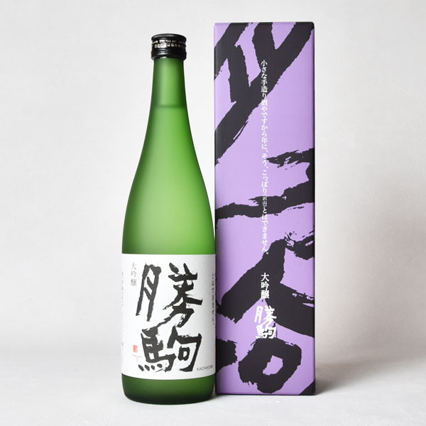 勝駒 純米酒 1800ml（19・6） 製造2025年6月以降勝駒 純米吟醸 1800ml（かちこま