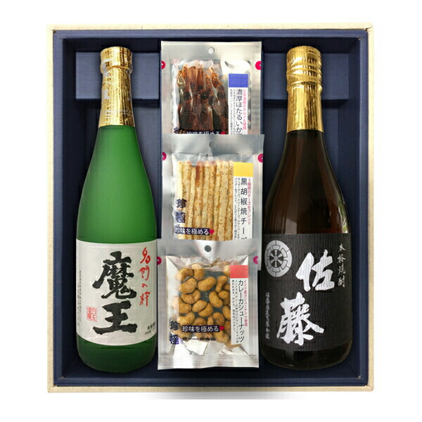楽天市場】魔王・獺祭45【3種選べるおつまみセット】720ml×2本