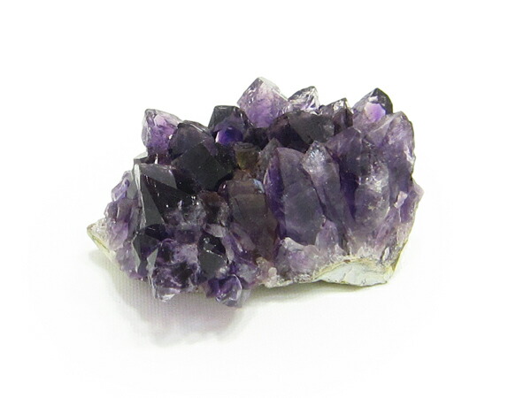 楽天市場】【パワーストーン】アメジスト(紫水晶) 原石 3A クラスター
