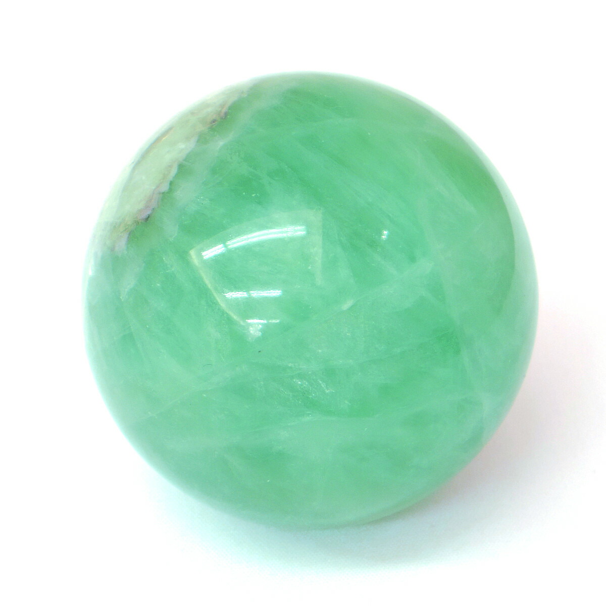 楽天市場】【台座付き】グリーンフローライトAAA 約74mm(5)＜天然石