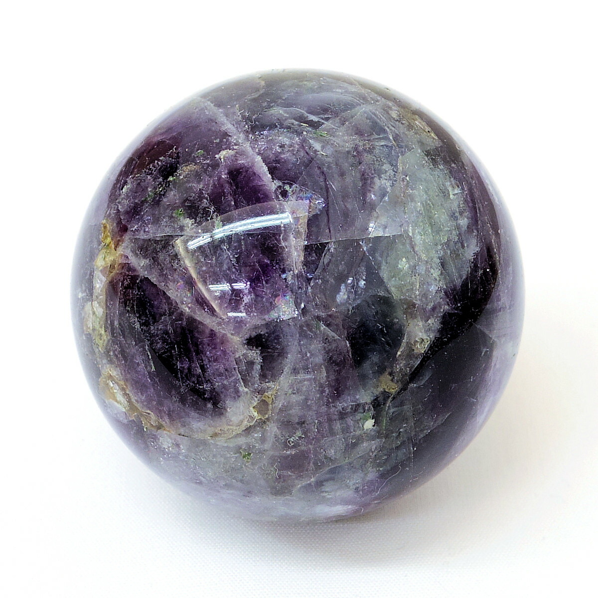 楽天市場】【パワーストーン】レインボーフローライト（蛍石） 丸玉