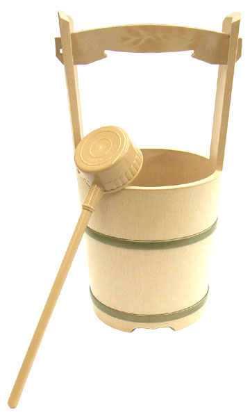 銅製 柄杓　桶 銅製 柄杓 桶