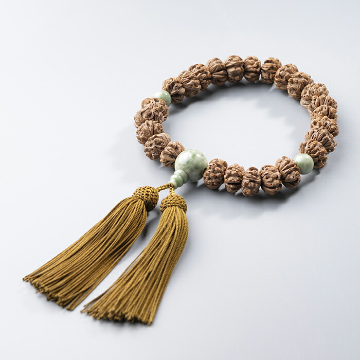 楽天市場】□龍香堂□☆精品！オリーブ種製大型数珠「十八羅漢