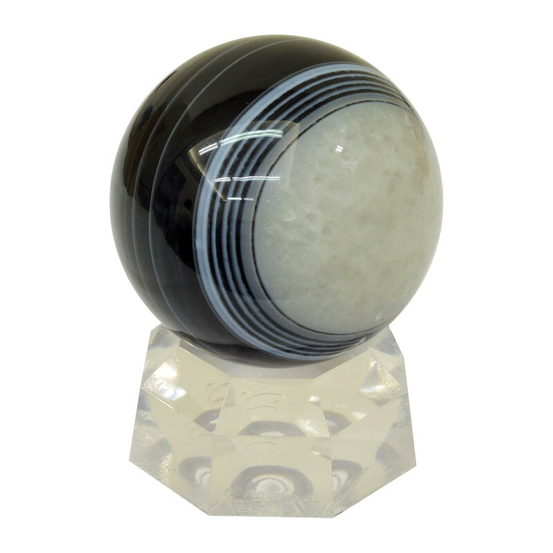 楽天市場】【パワーストーン】カラーメノウ 丸玉 紫 48mm玉 151g